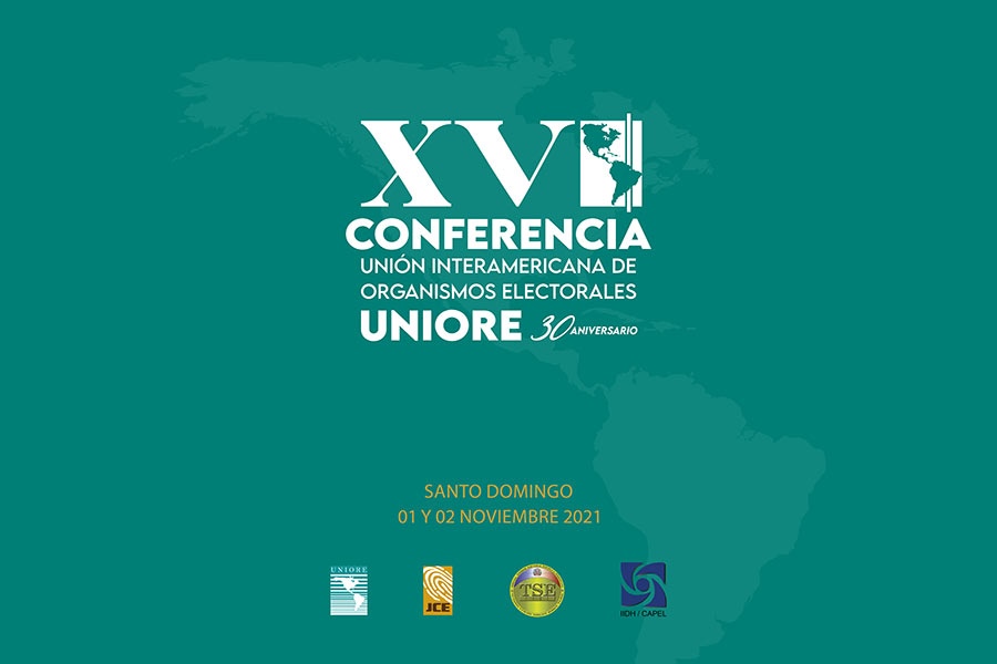 Inauguración de la XV conferencia magistral de UNIORE “Desafíos de la Democracia e Institucionalidad Electoral”, con República Dominicana como país anfitrión